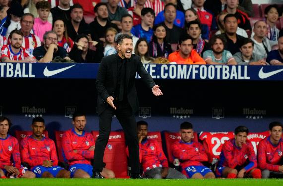 Simeone pide a Enrique Cerezo que lo venda o lo regale porque no tiene nivel para el Atlético de Madrid