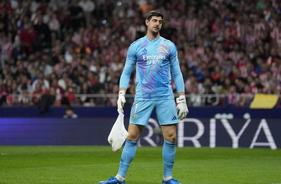 Courtois lo echa del Real Madrid y ya está en negociaciones para ir a la Premier en enero