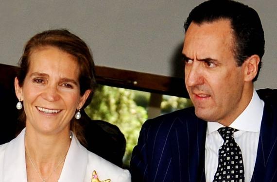 La infanta Elena y Jaime de Marichalar pierden los papeles, bronca descomunal