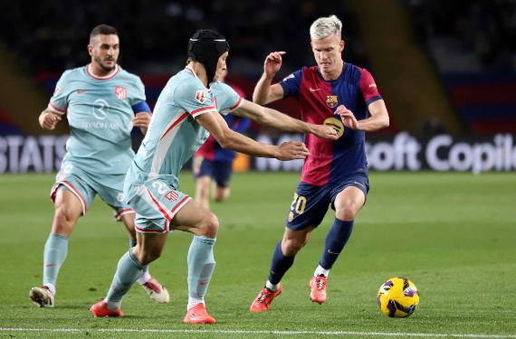 En pleno escándalo por Dani Olmo, el Atlético de Madrid recibe otra propuesta firme de Laporta