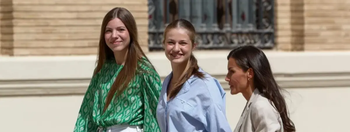 Letizia encerraba a Leonor, durante horas en su habitación de Zarzuela