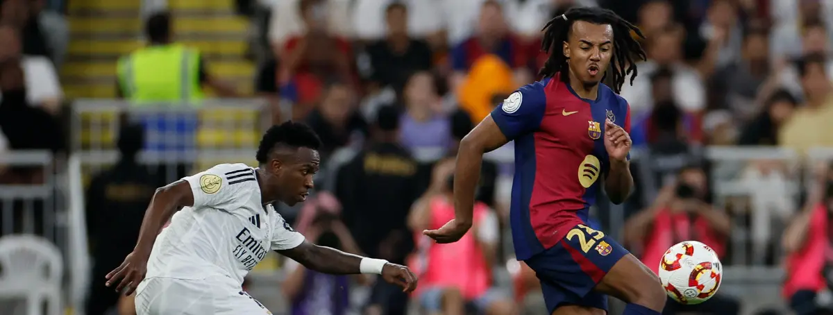 Vinícius pierde los nervios con Gavi en el túnel de vestuario al final del Clásico en la Supercopa de España