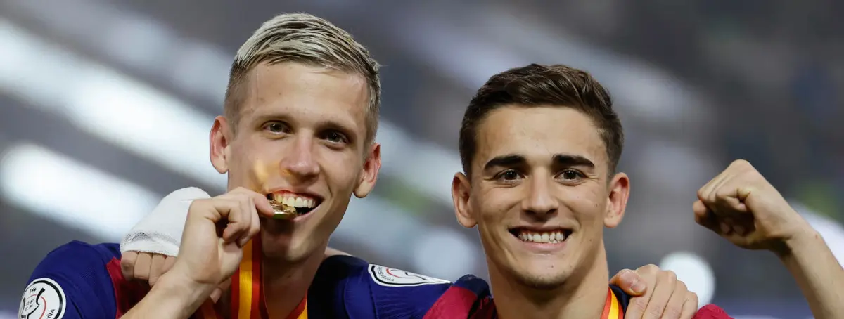 Gavi y Dani Olmo, colaboradores necesarios del despido más difícil de digerir en el Barça