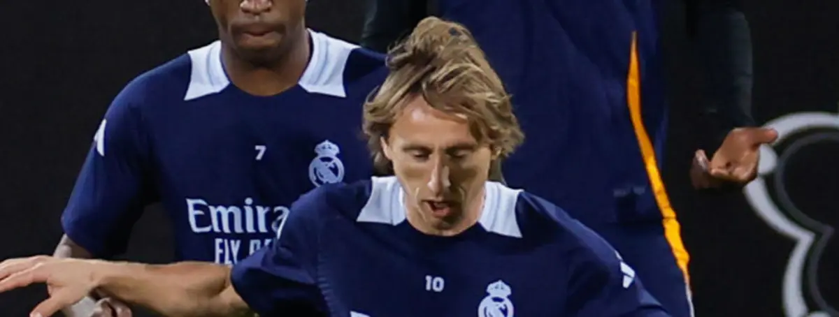 Modric se queja de que el Real Madrid juega con 10