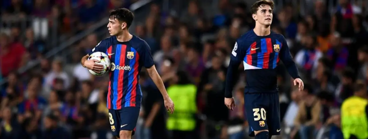 Gavi y Pedri se quejan de que el Barça, por momentos, juega con 10