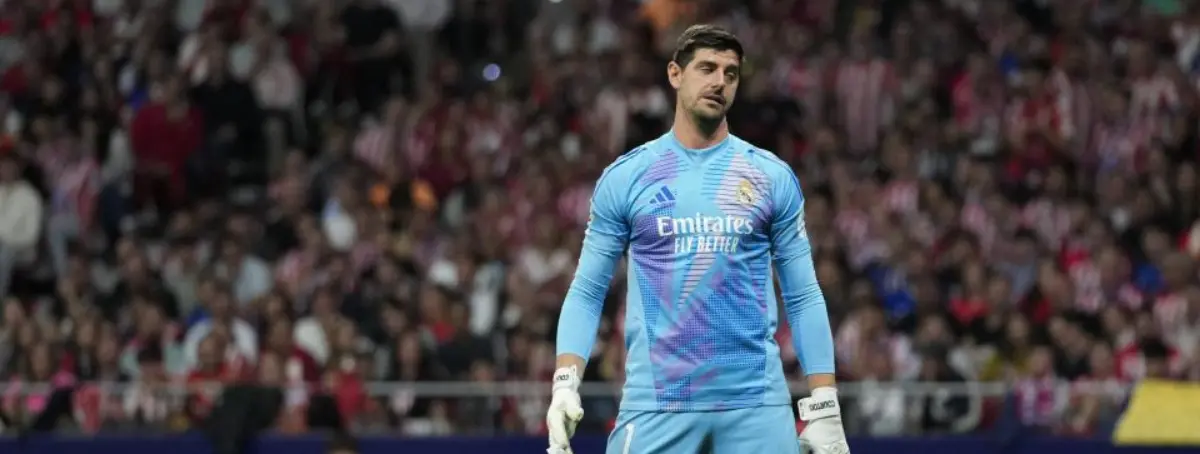 Thibaut Courtois se queja de que el Real Madrid tiene un agujero negro