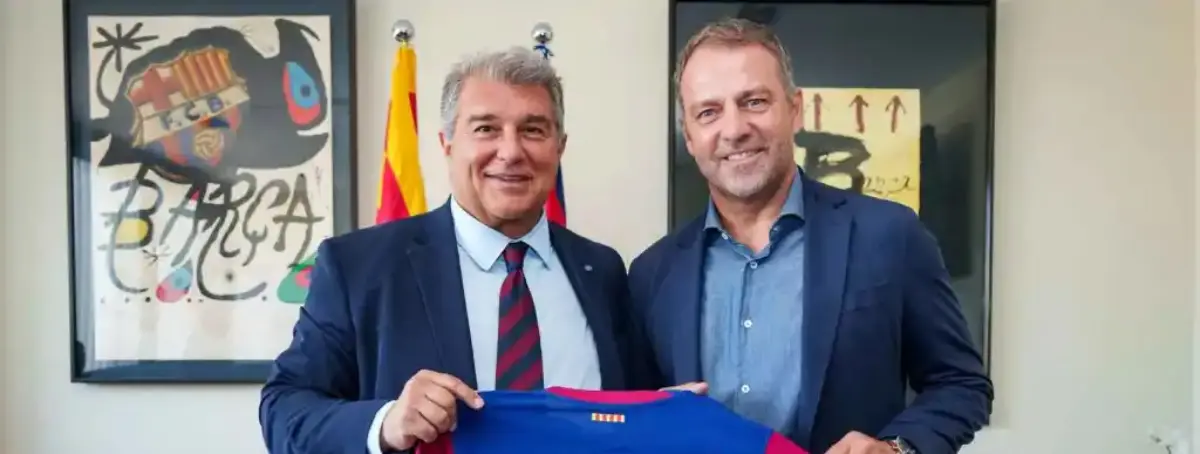 Rompe el acuerdo con Joan Laporta y el Barça por culpa de Flick y empieza a negociar con el Manchester United