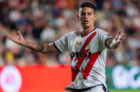 James Rodríguez ya no aguanta más en el Rayo Vallecano, se va gratis a otro equipo